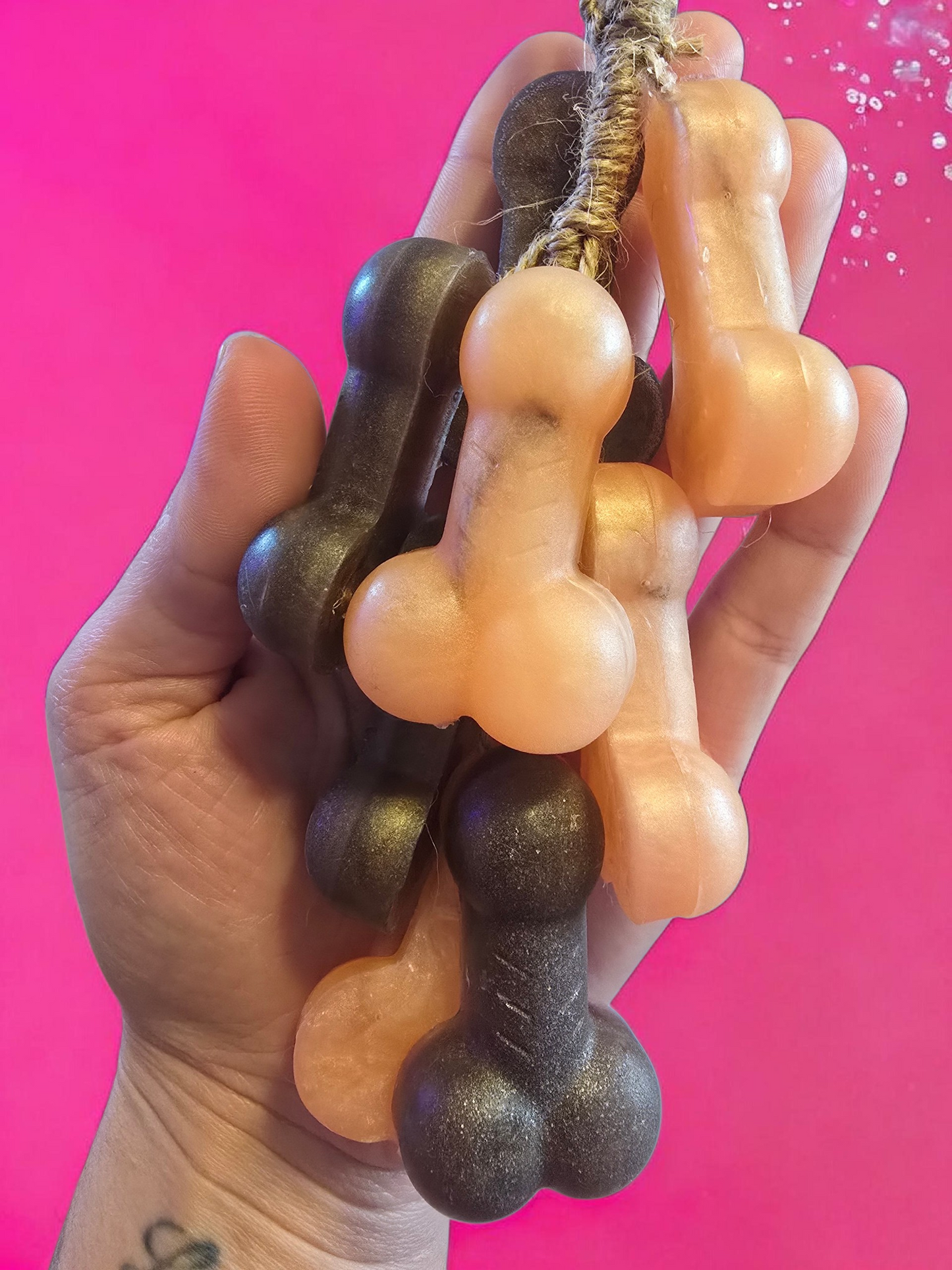 Hanging soaps