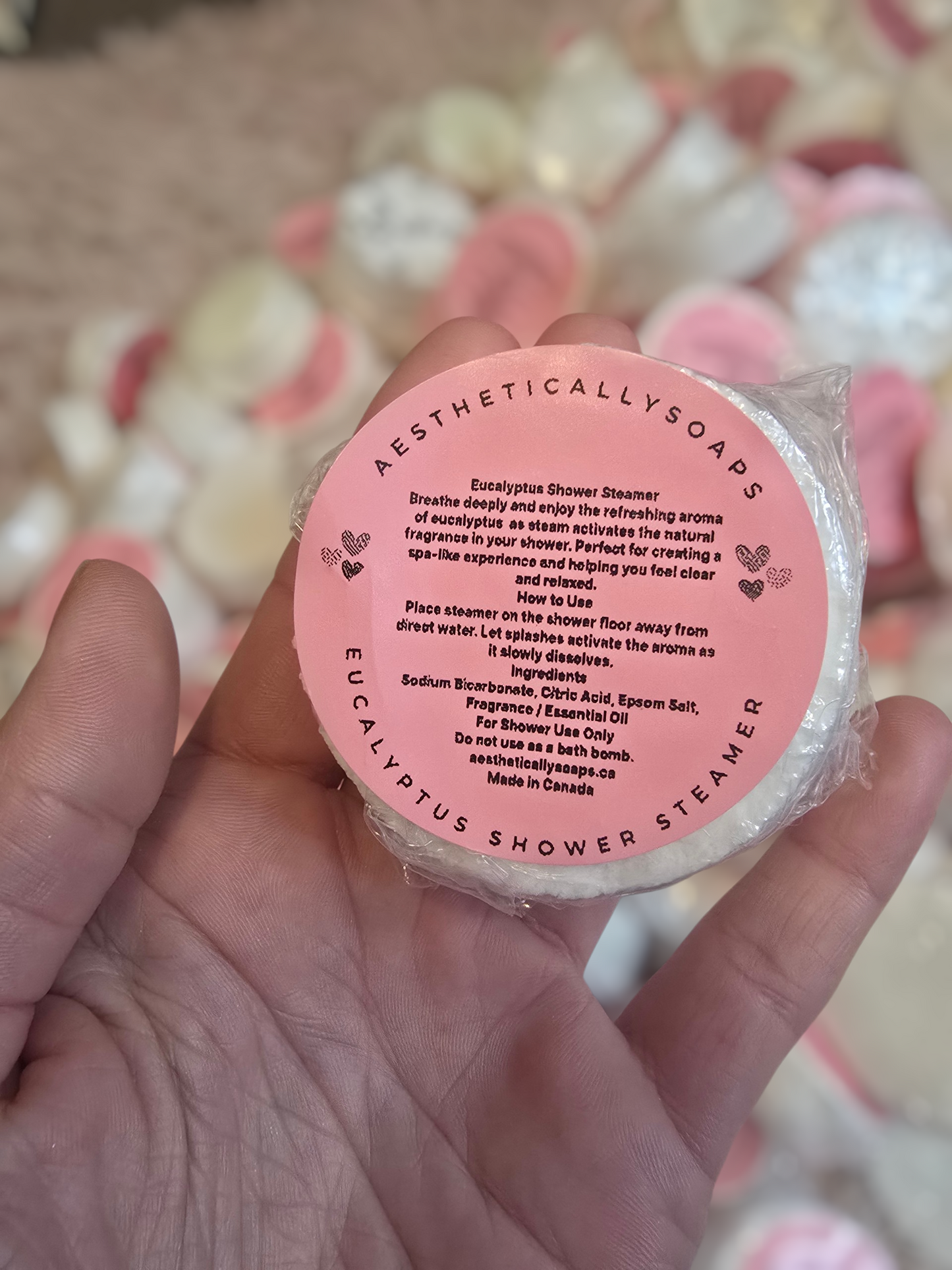 Shower steamers