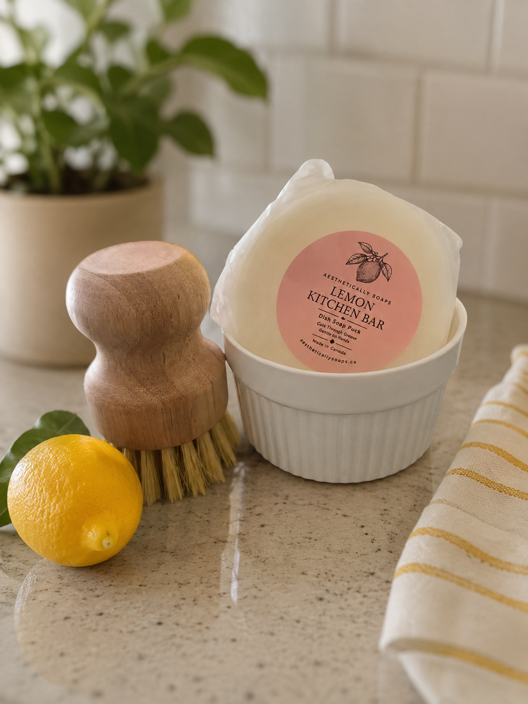 Sink Side Soap Set